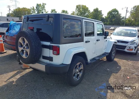 2016 Jeep Wrangler Unlimited Sahara z USA, uszkodzony, nr VIN 1C4BJWEG5GL311687